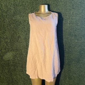 Neutral minimalist dress